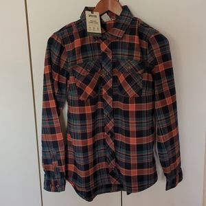 Duluth trading plaid flannel brand new with tags